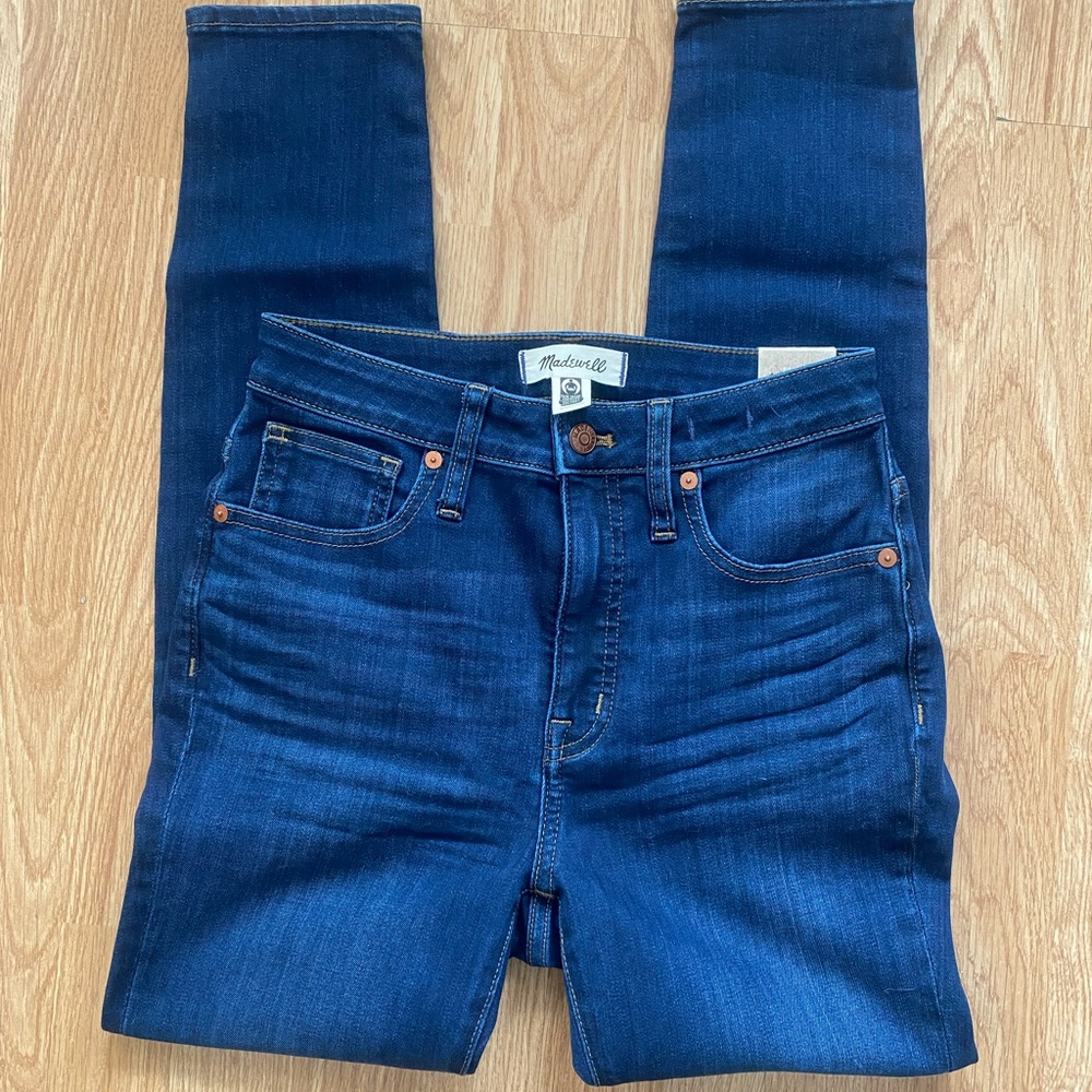 Madewell curvy high-rise skinny jeans